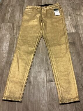 Lauren Ralph Lauren Gold Jeans Size 6 NWT